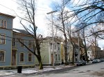 a row of non-commercial properties on Union St. just west of the Gillette House in the Schenectady&nbsp;Stockade