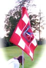 flag of the Stadium Golf Club in Schenectady NY at special hole for the FCSS 6th Annual Golf Ball Drop - 16Sep2011