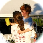 Dale and Owen make an exit – 2011 Stockade Neighborhood Picnic –&nbsp;26Jul2011