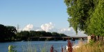 CSX trestle over the Mohawk River at Riverside Park – Schenectady Stockade –&nbsp;26Jul2011