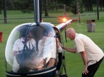 GBD09 – Maria Sunukjian and James Lamar at&nbsp;helicopter