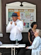 Polachek Square dedication - Peter Polachek gives thanks 13June2009