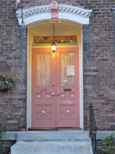 door at 227 Greeen St - Stockade