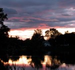 solstice sunset – Scotia from my favorite&nbsp;bench