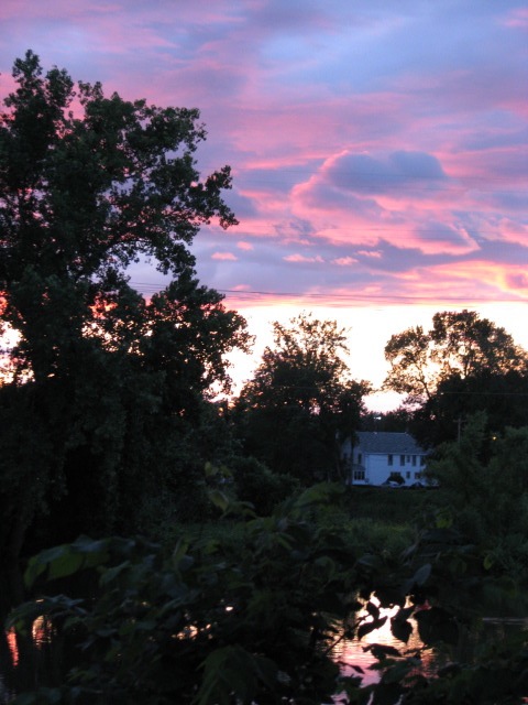 Solstice Sunset - Scotia Vertical