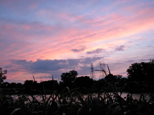 Sunset - off Cucumber Alley - 07Jun09