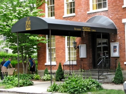 Van Dyck Awning - just installed, 22June2009 Van Dyck Awning - just installed, 21June2009