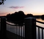 esplanade sunset at Riverside Park – 05July09