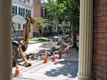 National Grid at work at Cucumber Alley - 06July2009 National Grid at work at Cucumber Alley - 06July2009