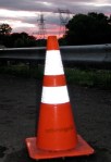 Orange Cone at Sunset along the Mohawk –&nbsp;23June2009