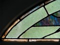 Stained glass - corner detail - 16 Wash Ave.