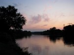 Labor Day 09 – sunset from the western end of Riverside Park,&nbsp;Schenectady