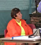 Connie Colangelo briefly gets to sit down&nbsp;12Sep09