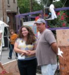 Jamie Murray receiving her 3rd place Award from Matt Volks –&nbsp;12Sep09