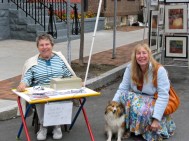 the lovely and shy Lollipop, with admirers - 12Sep09