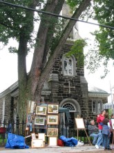 St. George's Episcopal Church, Schenectady Stockade 12Sep09