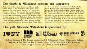 Walkabout2009 - list of sponsors, supporters, committee volunteers