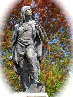 Lawrence the Indian, Schenectady Stockade Historic District - Oct. 16, 2009
