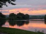 Mohawk River Sunset from eastern end of Riverside Park –&nbsp;03Oct09