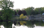 Mohawk River from the end of Washington Ave., Schenectady –&nbsp;10May08
