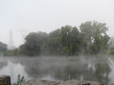 Mohawk River Isle of the Cayugas from Washington Ave. Schenectady - 21Sep09