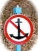 an international-symbol sign denoting that no docking is allowed