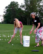 about 1000 dropped balls had to be picked up from the fairway at Stadium Golf Club at the FCSS Golf Ball Drop - 18Jun2010
