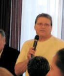Executive Director at the podium during the FCSS Golf Ball Drop dinner - 18Jun2010