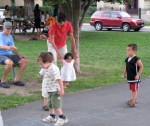 hopscotch at Xiwen’s 1st- Riverside Park – 28Jul2010 – Schenectady&nbsp;NY