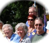 5 of the 12 honorable mention honorees - 60th Annual Stockade Villagers' Outdoor Art Show - Schenectady NY - 10Sep2011