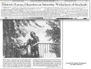 Schenectady Gazette article about the 1974 Stockade Walkabout