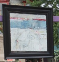 Millie Patnode took the 2nd Place ribbon for a piece called "Last Line"