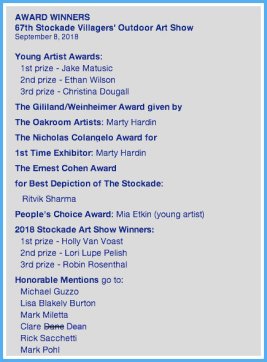 2018StockadeArtShowWinners2